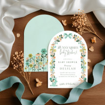 Fleur sauvage de printemps Easter Bunny Baby showe