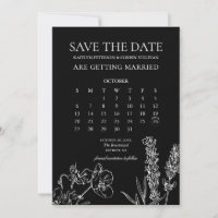 Fleur sauvage Élégant Calendrier Gothique Enregist
