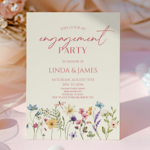 Invitation Fleur sauvage fleur sauvage Fleur Florale