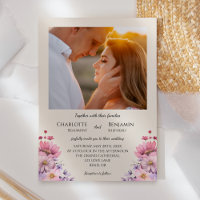 Fleur sauvage moderne Beige Classic Mariage photo