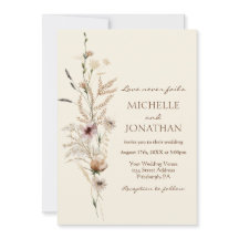 Fleur sauvage moderne Floral Bible chrétienne Mari