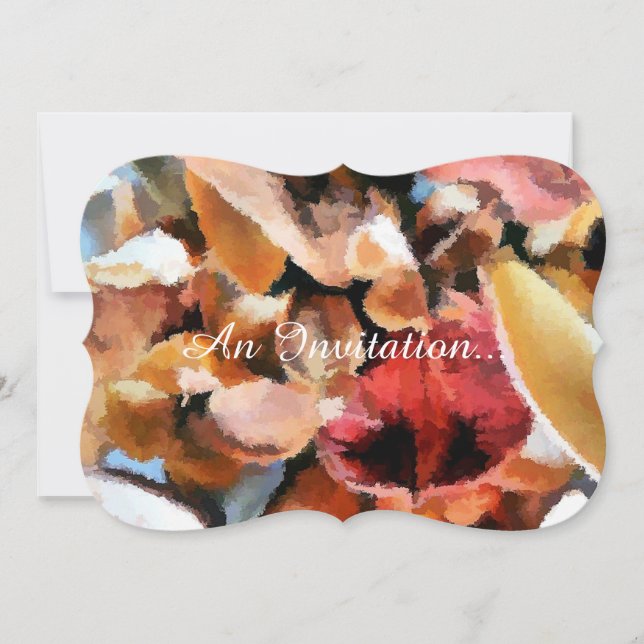 INVITATION FLEURS (Devant)