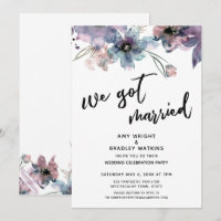 Fleurs Artistiques Peintes Réception de Mariage No