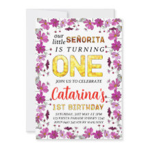 Fleurs Cosmos Fiesta inspiré 1er anniversaire