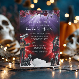 Invitation Fleurs de la Fête des Morts