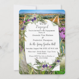 Invitation Fleurs de printemps écologiques sauvages