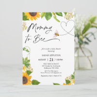 Fleurs De Soleil Et Coeurs Maman À Être Baby showe