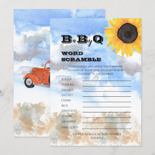 Invitation Fleurs de soleil   Rubrique de mots Citrouille Bab