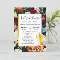 Fleurs de vin Marine Bubbles and Brews Wedding sho
