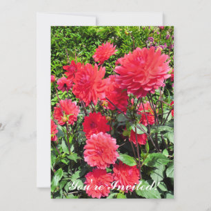 INVITATION FLEURS DU JARDIN DE PAYS