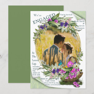 Invitation Fleurs du printemps mi-été