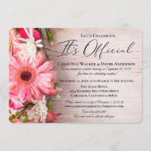 Fleurs Fraîches Fleuriste C'est officiel Mariage