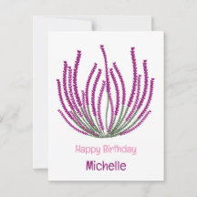 Fleurs Heather