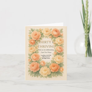 Invitation Fleurs pastel en fleurs