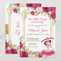 Fleurs rouges roses mexicaines Fiesta Couple Douch
