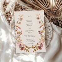 Fleurs sauvages de Boho Fall Meadow