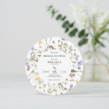 Fleurs sauvages rustiques violettes