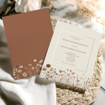 Fleurs sauvages vintages Boho