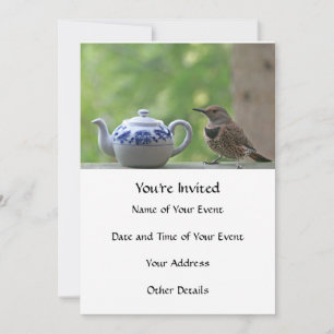 Invitation Flicker et Teapot