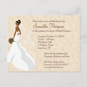 Invitation Flirter Fête de l'mariée Champagne