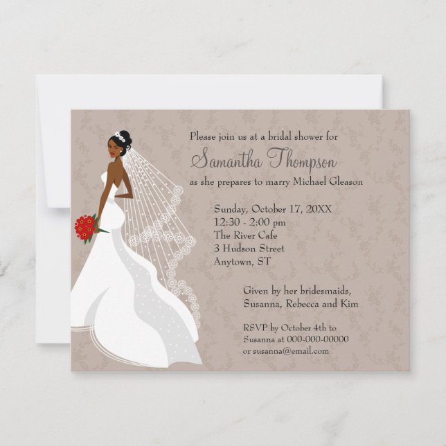 Invitation Flirty Taupe Bridal Shoe (Devant)