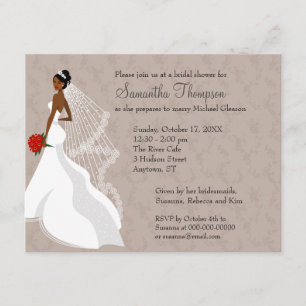 Invitation Flirty Taupe Bridal Shoe