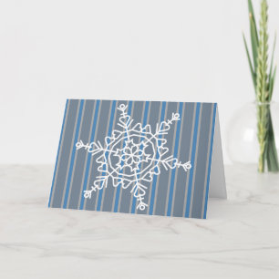 Invitation Flocon de neige amusant et fantaisie
