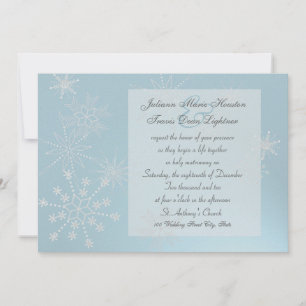 Invitation Flocons de Gems/ Mariage