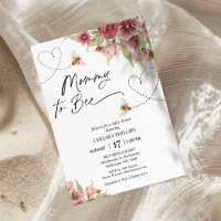 Floral Et Coeurs Maman À Être Baby shower
