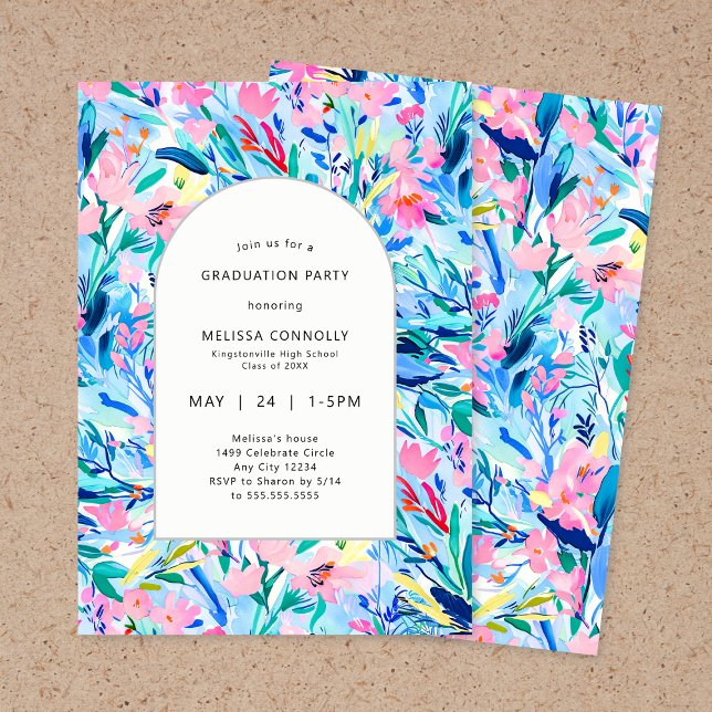 Invitation Floral Painting (Créateur téléchargé)