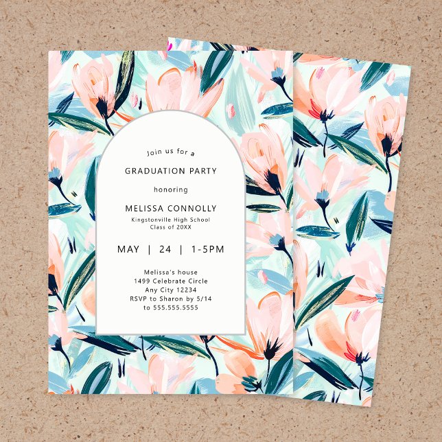 Invitation Floral Painting (Créateur téléchargé)