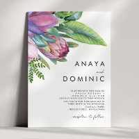 Floral tropical coloré | Mariage traditionnel