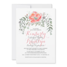Floral Vintage Boho Mariage rose