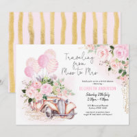 Floral Voyageant de Mlle à Mme Fête des mariées