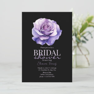 Invitation florale pour une fête prénuptiale, mini