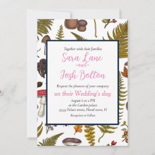 Invitation Flore et faune boisées 2