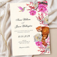 Flore faune esthétique mariage printanier