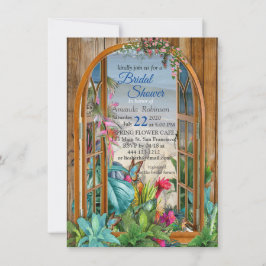 Invitation Flore tropicale Paradise Fenêtre paysage