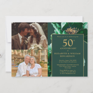 Invitation Flore verte hier et aujourd'hui 50e anniversaire 2