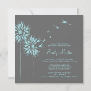 Invitation Flottante Dandelion Shower