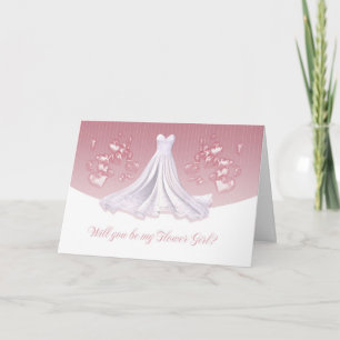 Invitation Flower Girl - Serez-Vous Ma Flower Girl