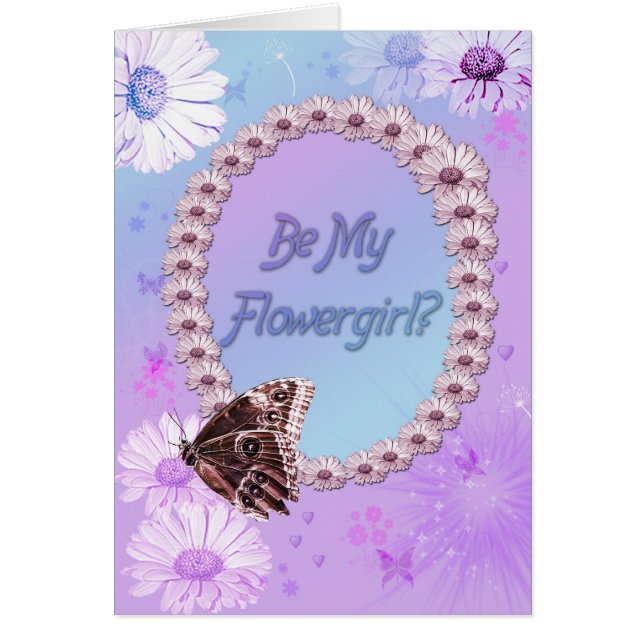 Invitation Flowergirl (Devant)