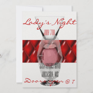 Invitation Flyer de la fête de la nuit