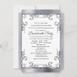 Invitation Foil-Gold-Brass Bachelorette