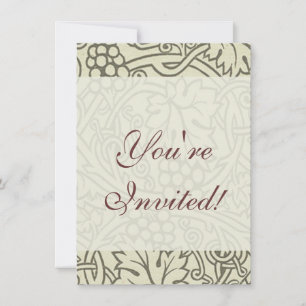 Invitation Fond d'écran William Morris Grapevine Sage