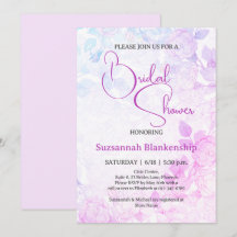Fond floral pastel subtil pour Baby Shower de mari