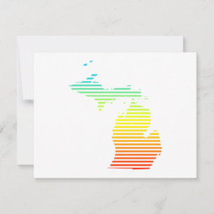 Invitation fondu de froid du michigan