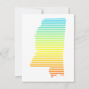 Invitation fondu de refroidissement du mississippi