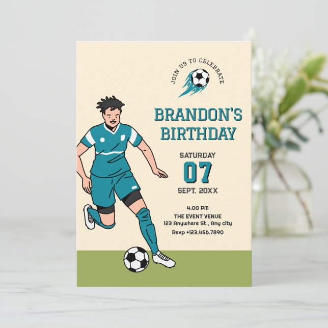 Invitation Football (Debout devant)