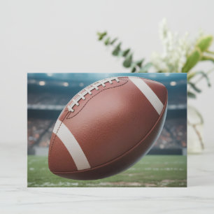 Invitation Football américain